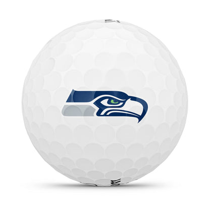 Seattle Seahawks WILSON 2025 Duo Soft NFL Golf Balls