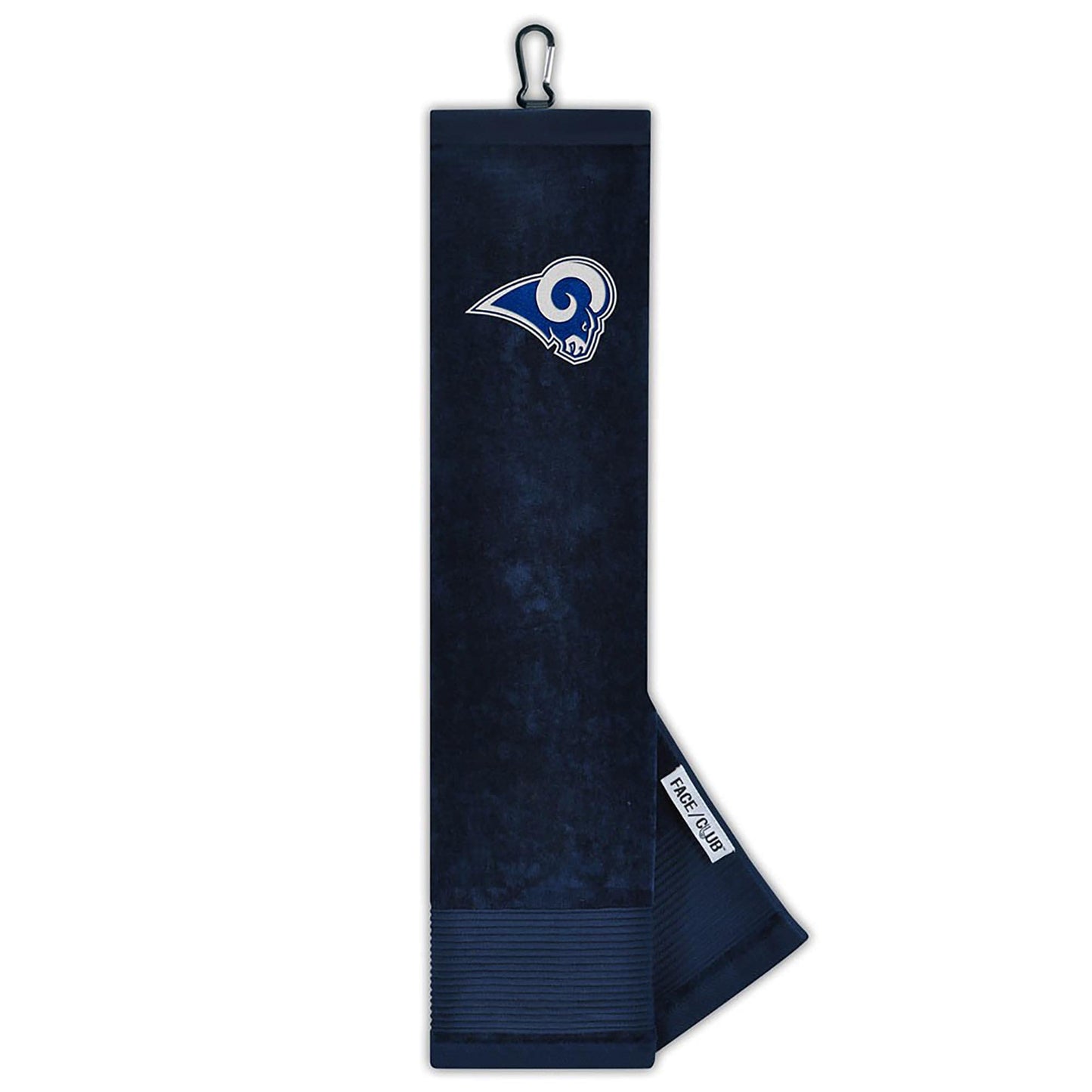 Los Angeles Rams Face/Club Tri-Fold Embroidered Towel |Team Effort