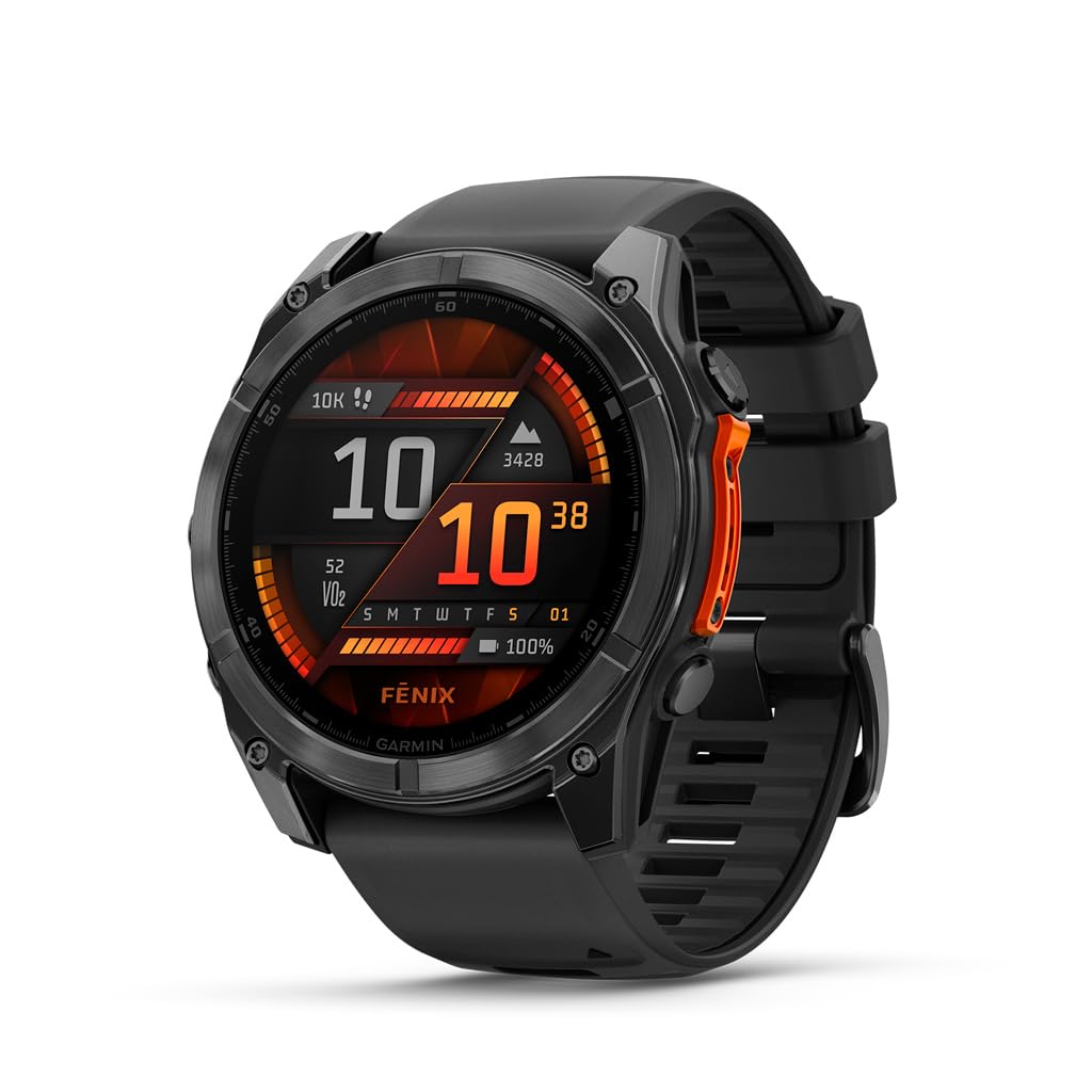 Garmin fēnix® 8 – 43mm, AMOLED, Premium Multisport GPS Smartwatch
