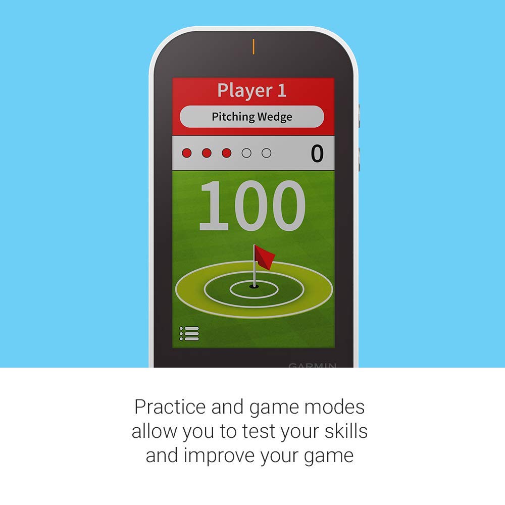Garmin Approach G80, All-in-One Premium GPS Golf Handheld with Integrated Launch Monitor, 3.5" Touchscreen