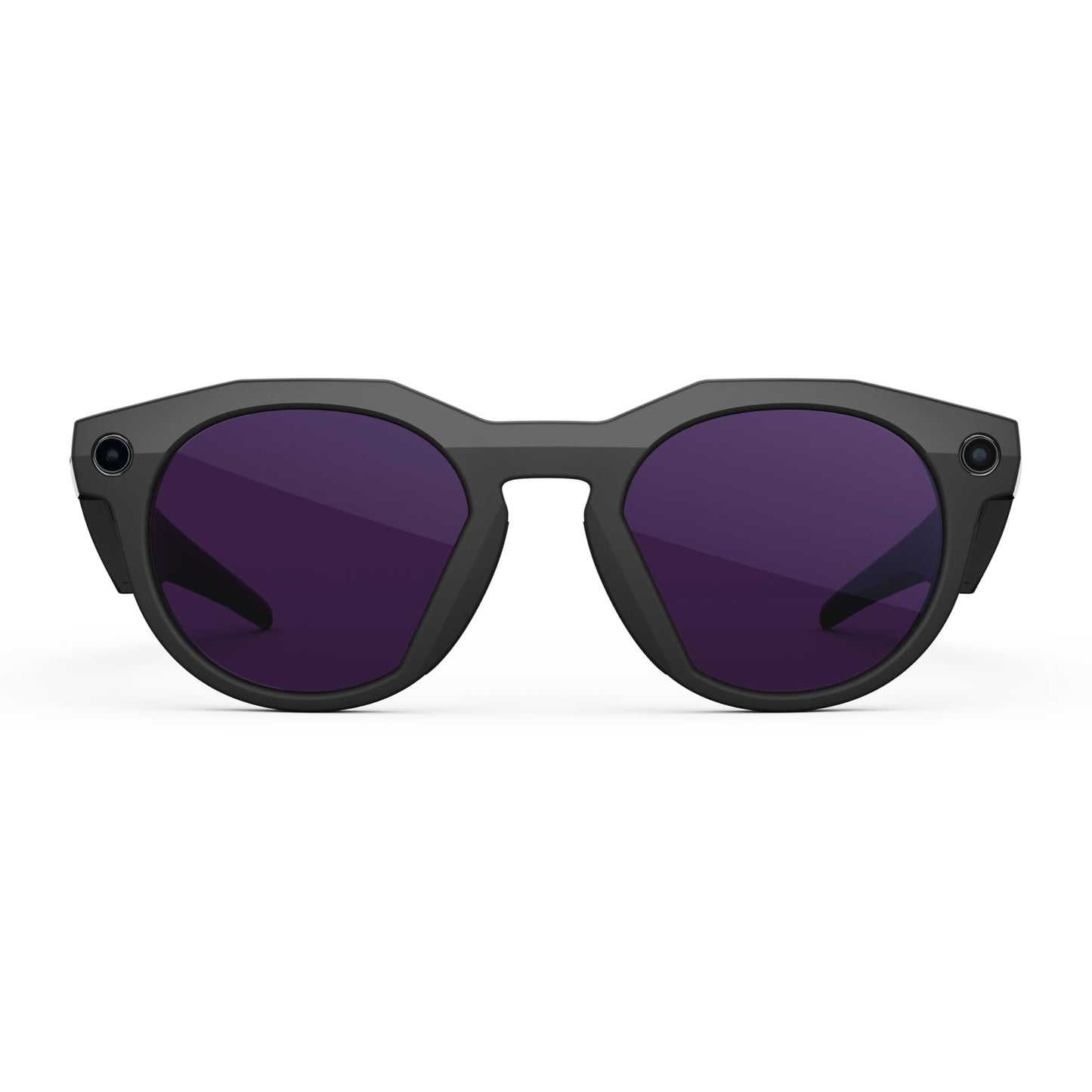Oakley | Meta HSTN - with Meta AI, Audio, Photo, Video Compatibility - Warm Grey, Prizm™ Ruby