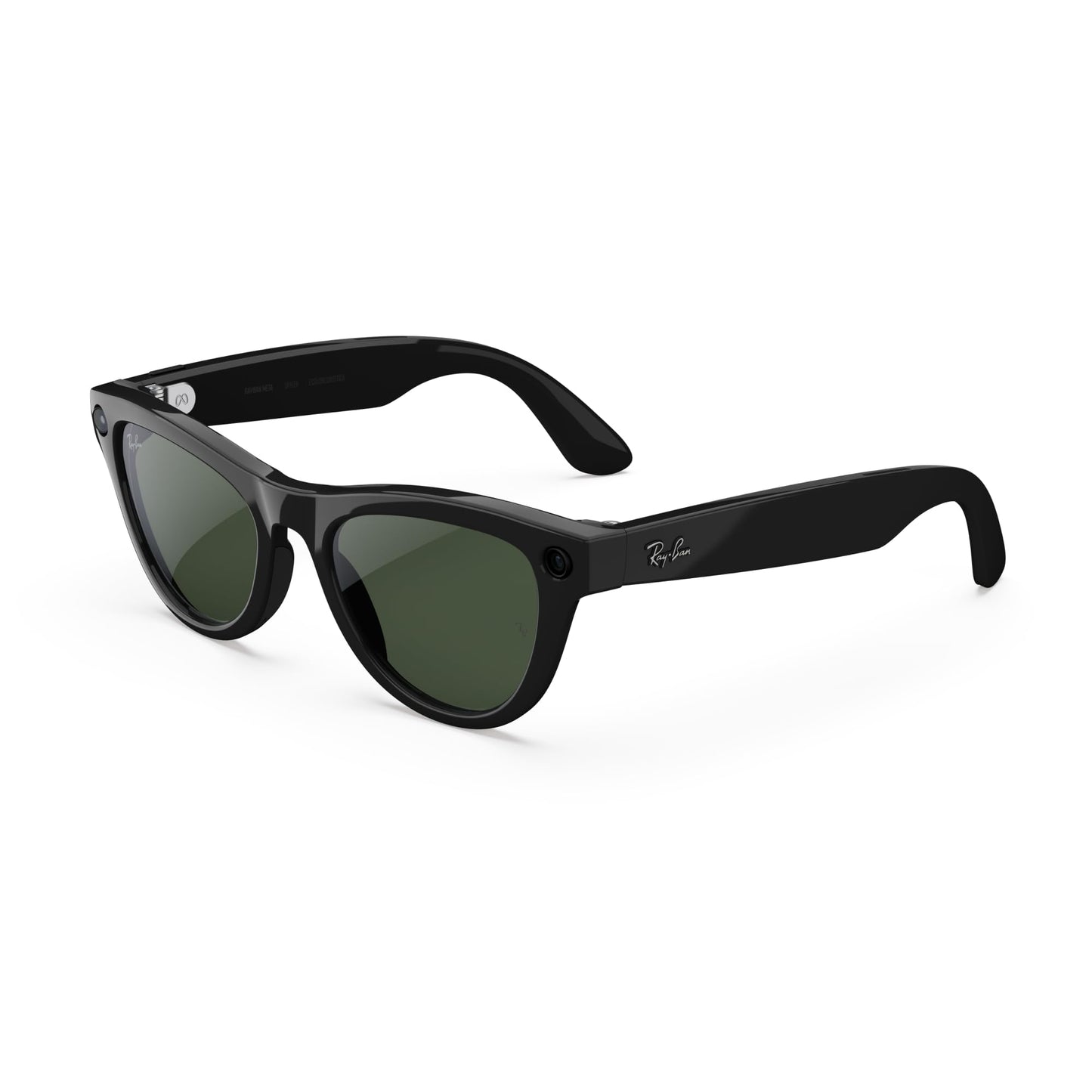 Ray-Ban | Meta Skyler (Gen 2) - Shiny Black, Green lenses