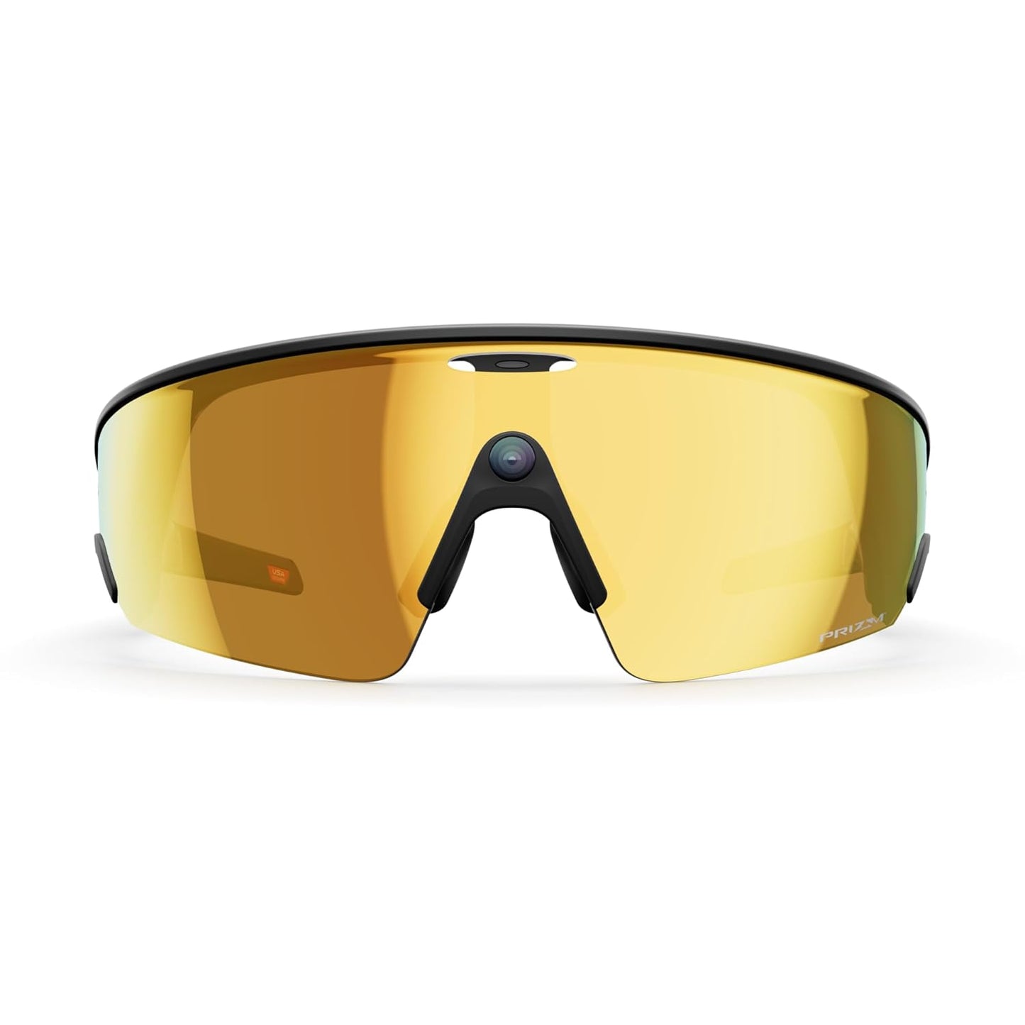 Oakley | Meta Vanguard with Meta AI, Audio, Photo, Video Compatibility - Black, Prizm™ 24K