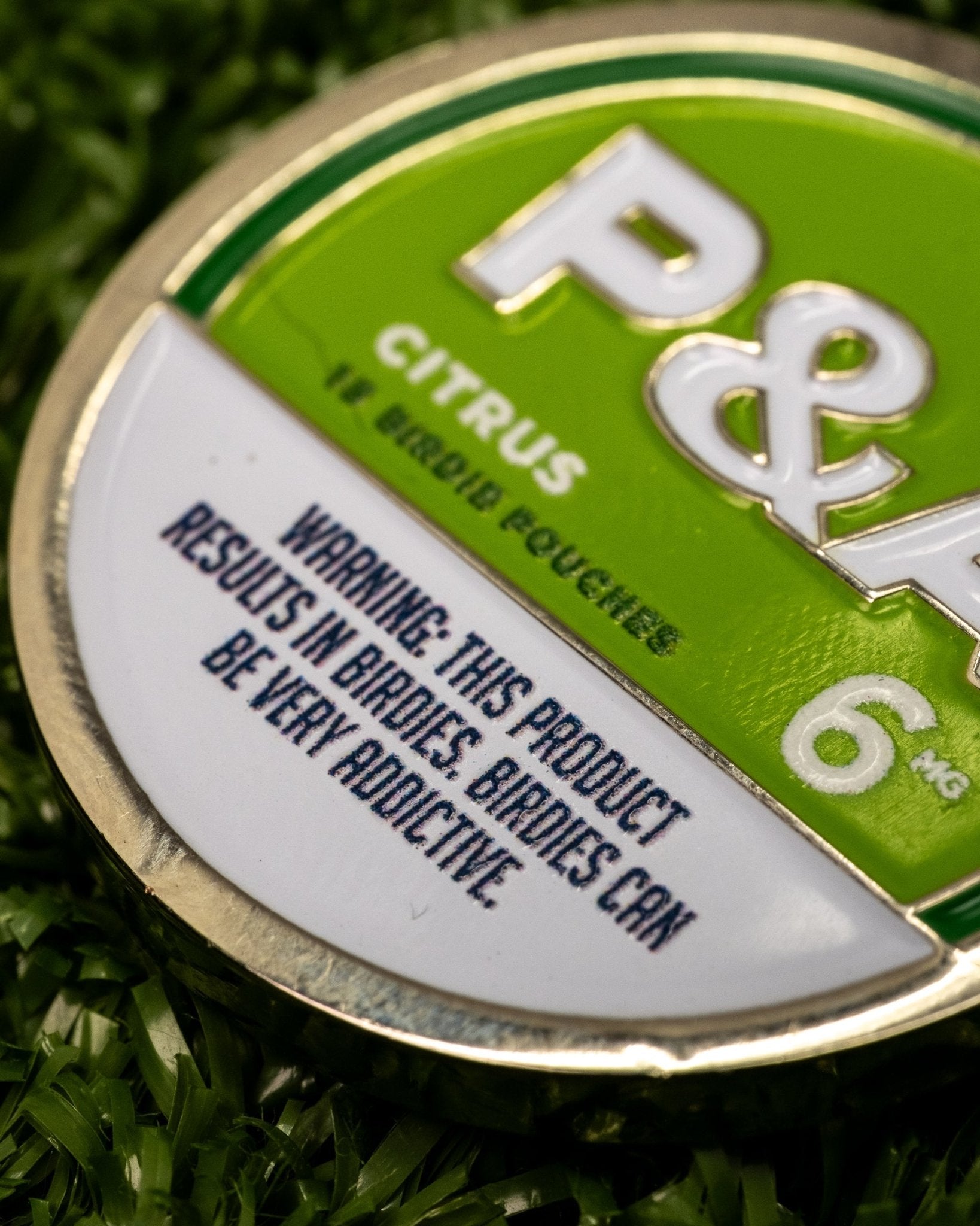 6 Milly - Citrus Ball Marker - Pins and Aces