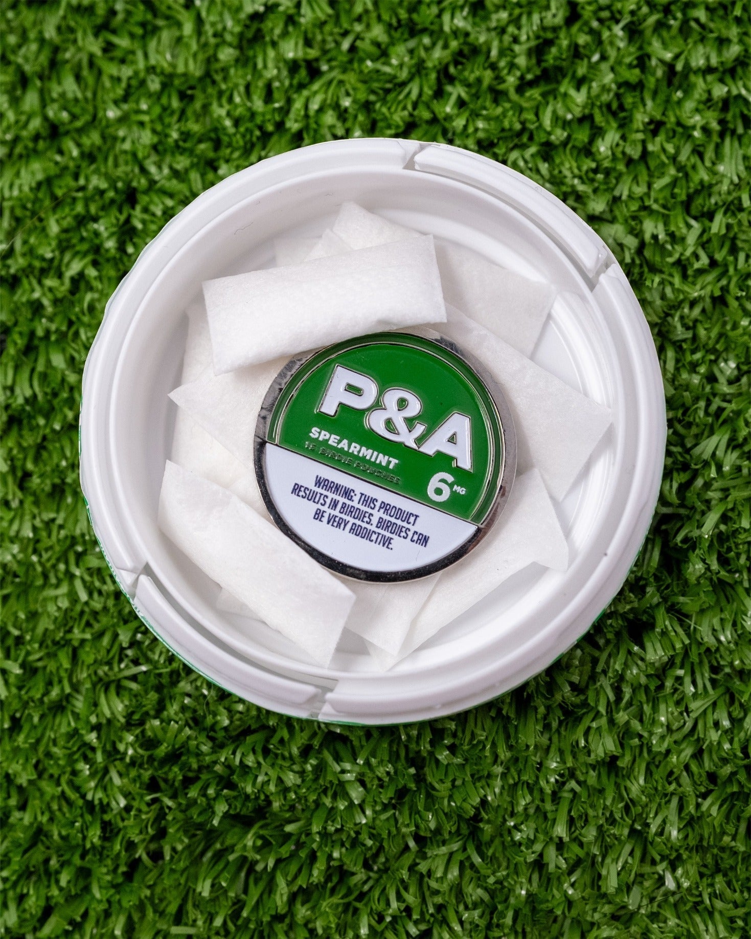 6 Milly - Spearmint Ball Marker - Pins and Aces