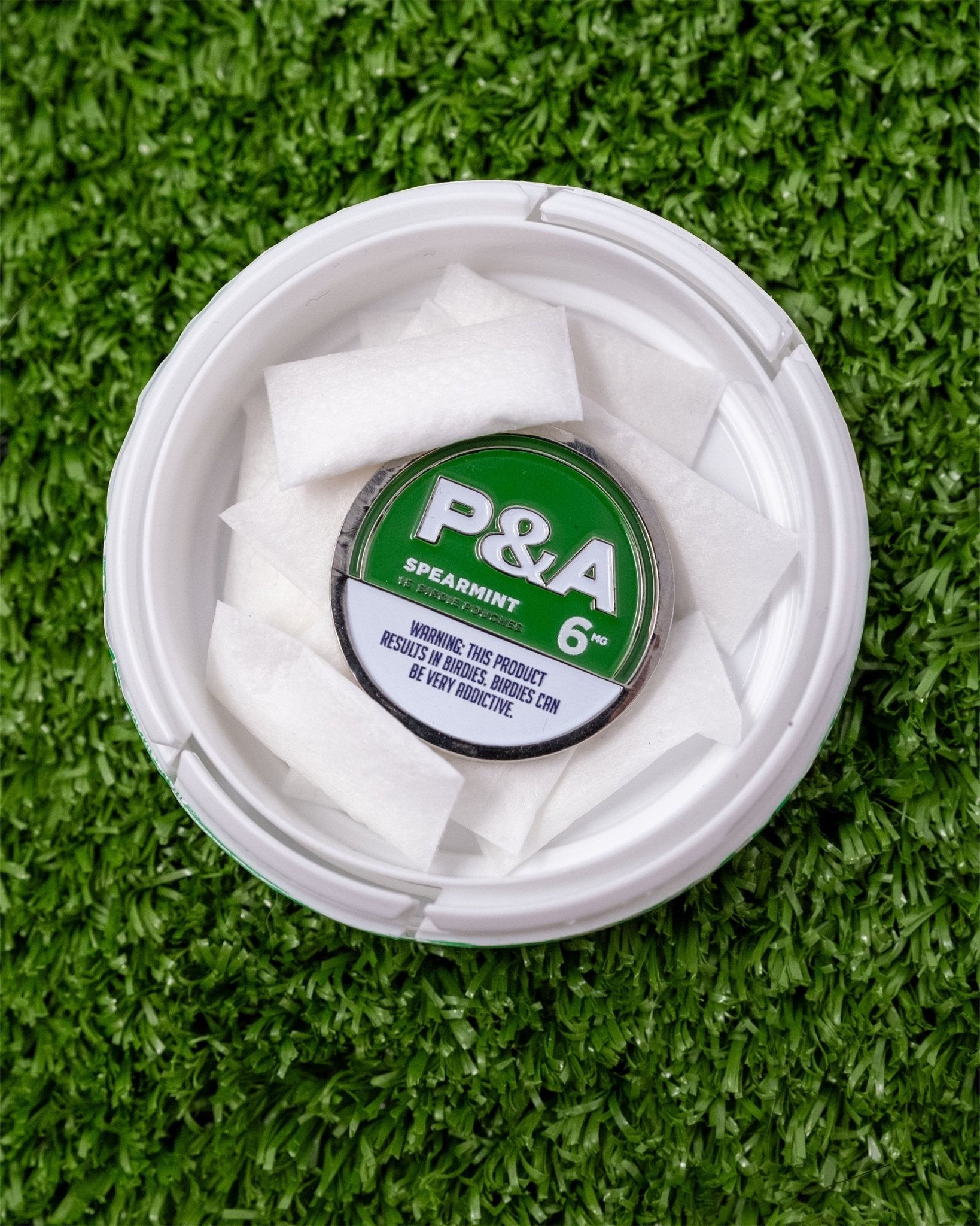 6 Milly - Spearmint Ball Marker - Pins and Aces