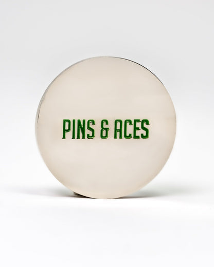 6 Milly - Wintergreen Ball Marker - Pins and Aces