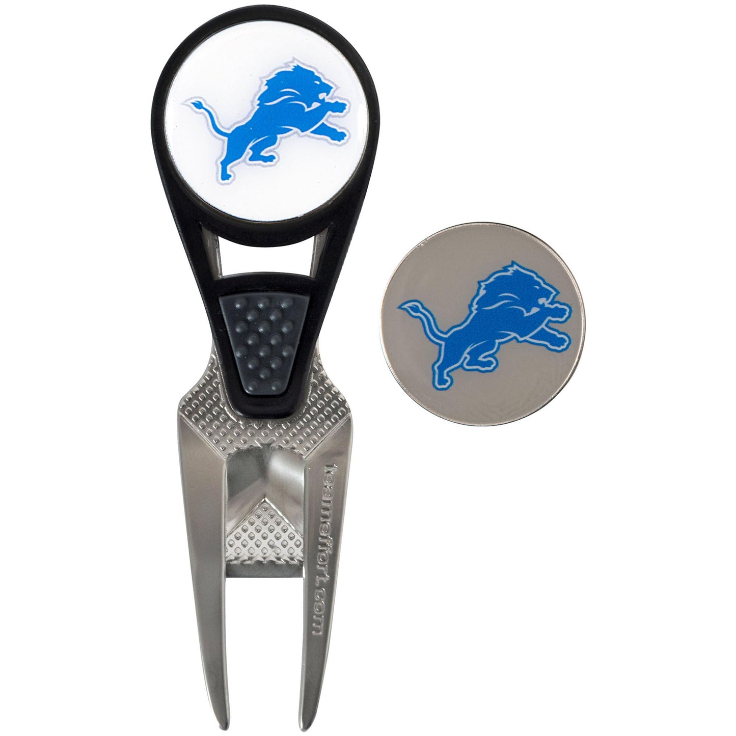 Detroit Lions CVX Ball Mark Repair Tool & 2 Ball Markers |Team Effort