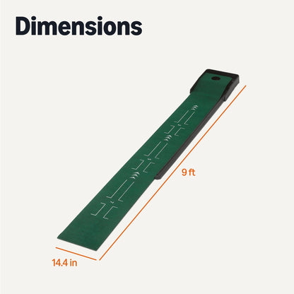 Amazon Basics Golf Putting Mat with Automatic Ball Return