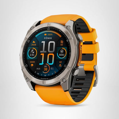 Garmin fēnix® 8 – 43mm, AMOLED, Premium Multisport GPS Smartwatch