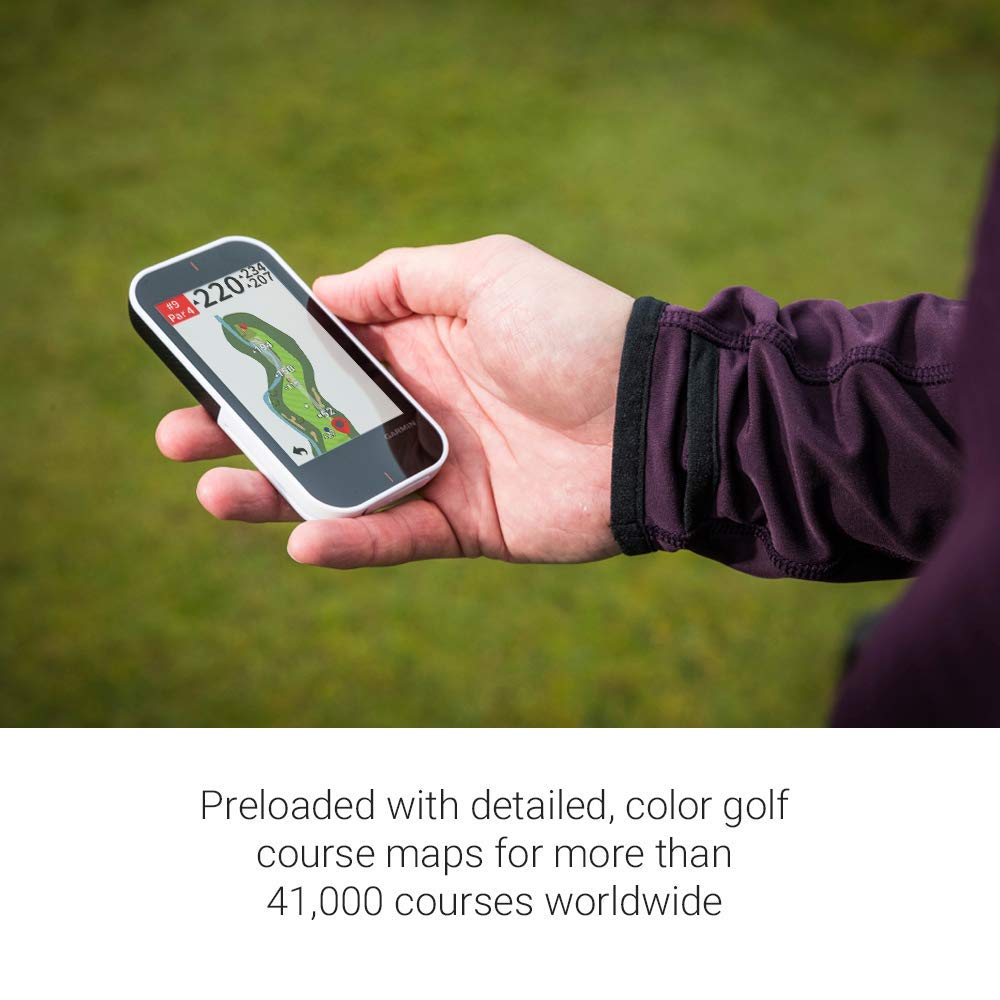 Garmin Approach G80, All-in-One Premium GPS Golf Handheld with Integrated Launch Monitor, 3.5" Touchscreen