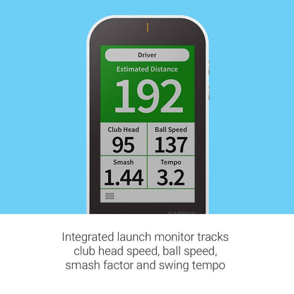 Garmin Approach G80, All-in-One Premium GPS Golf Handheld with Integrated Launch Monitor, 3.5" Touchscreen