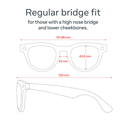 Ray-Ban | Meta Headliner (Gen 2) - Shiny Black, Transitions® Sapphire lenses