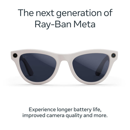 Ray-Ban | Meta Skyler (Gen 2) - Shiny Black, Green lenses