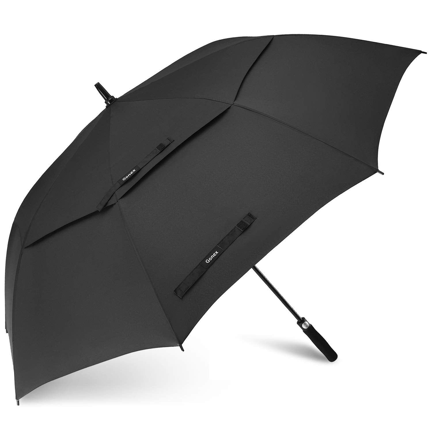 Gonex 54/62/68/72/80 Inch Extra Large Golf Umbrella - Black - 72 inch