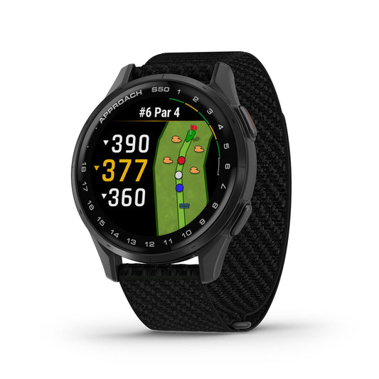 Garmin Approach® S50, Advanced Golf GPS Smartwatch, AMOLED Display