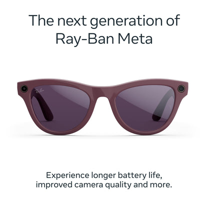 Ray-Ban | Meta Skyler (Gen 2) - Shiny Black, Green lenses