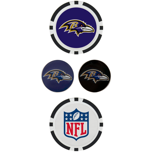 Baltimore Ravens Ball Marker Set |Team Effort
