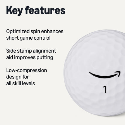 Amazon Basics Core Soft Golf Balls