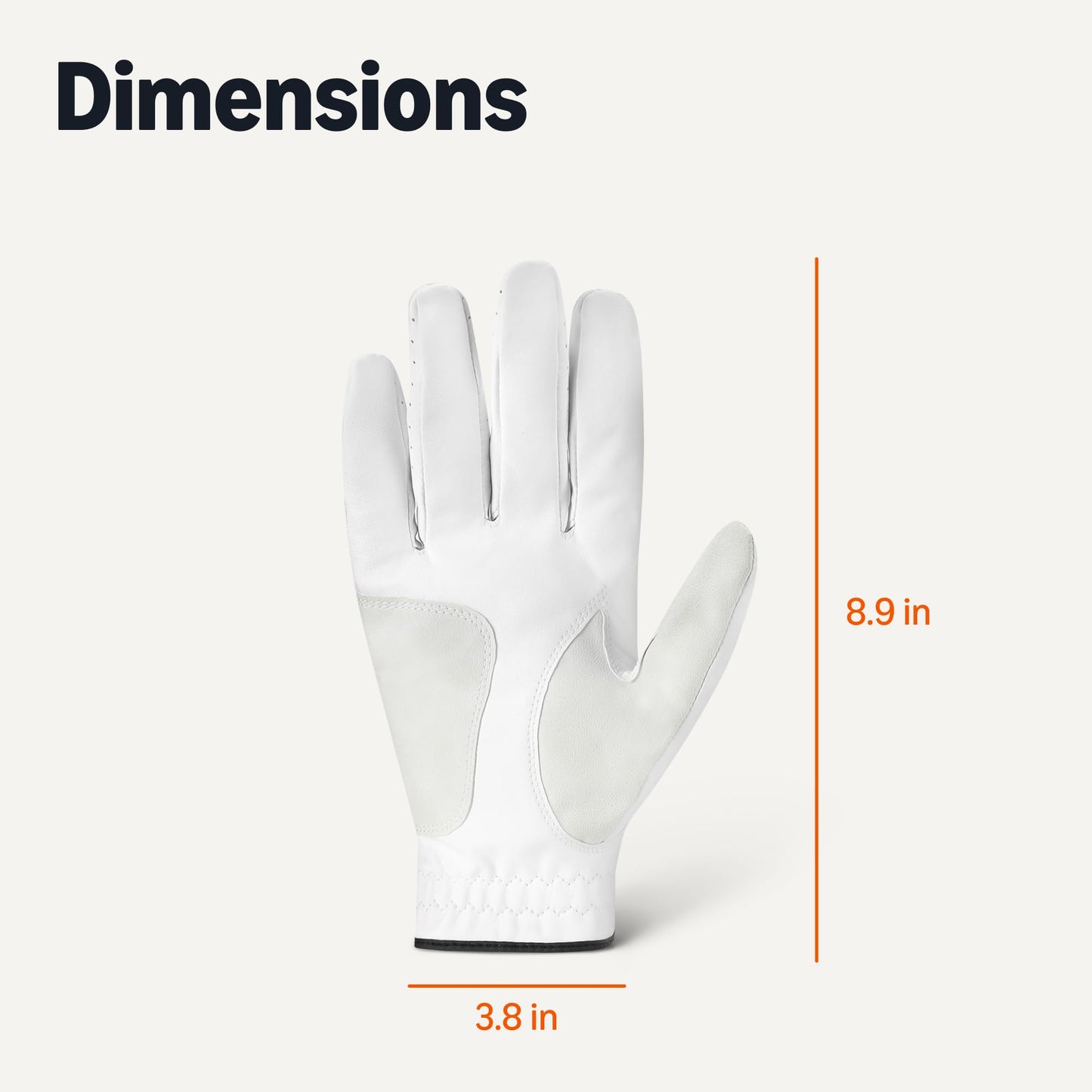 Amazon Basics All-Weather Golf Gloves for Men