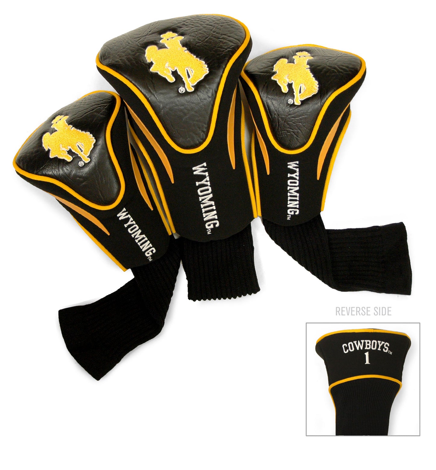 Team Golf Wyoming DR/FW Headcovers