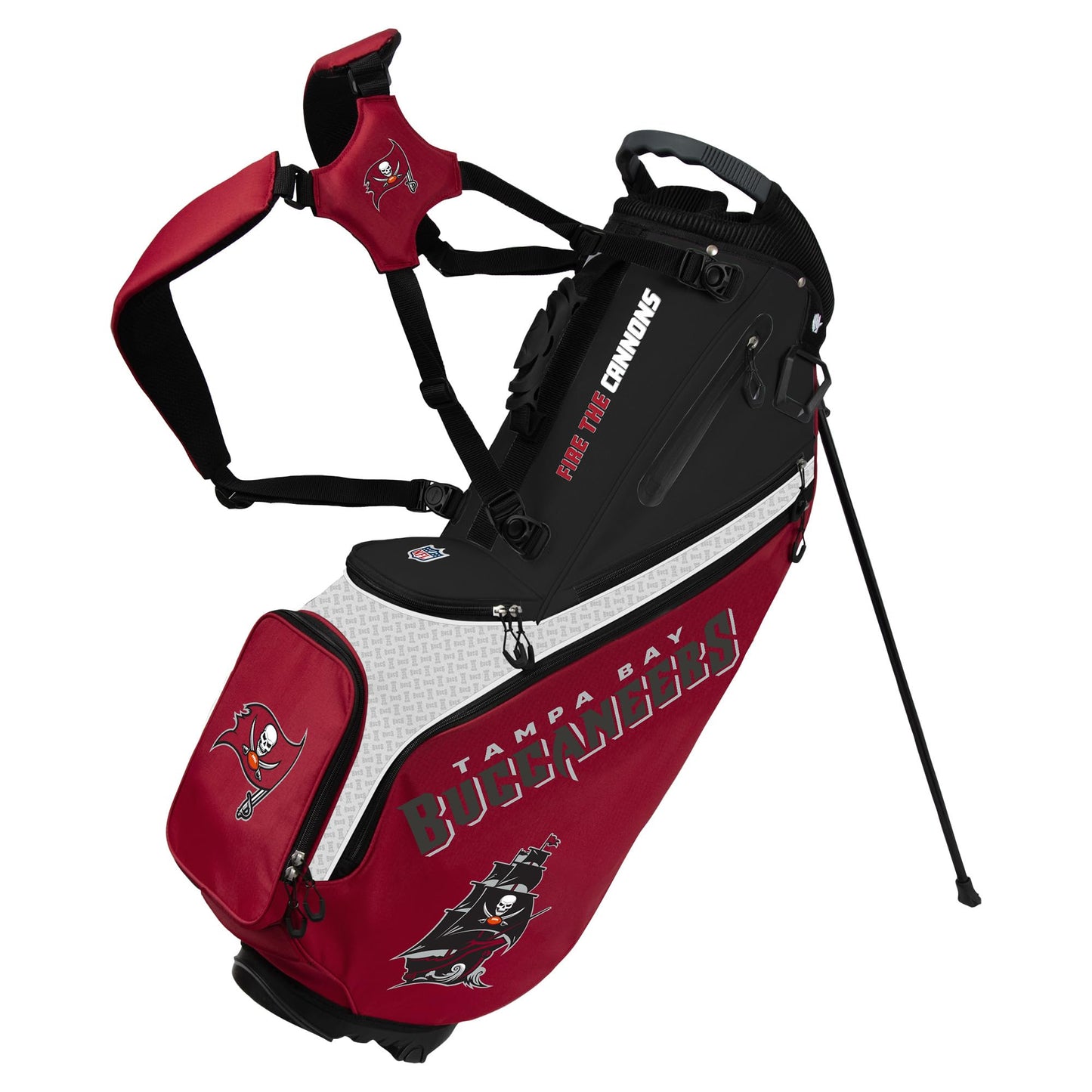 Tampa Bay Buccaneers Back Nine Stand Bag |Team Effort
