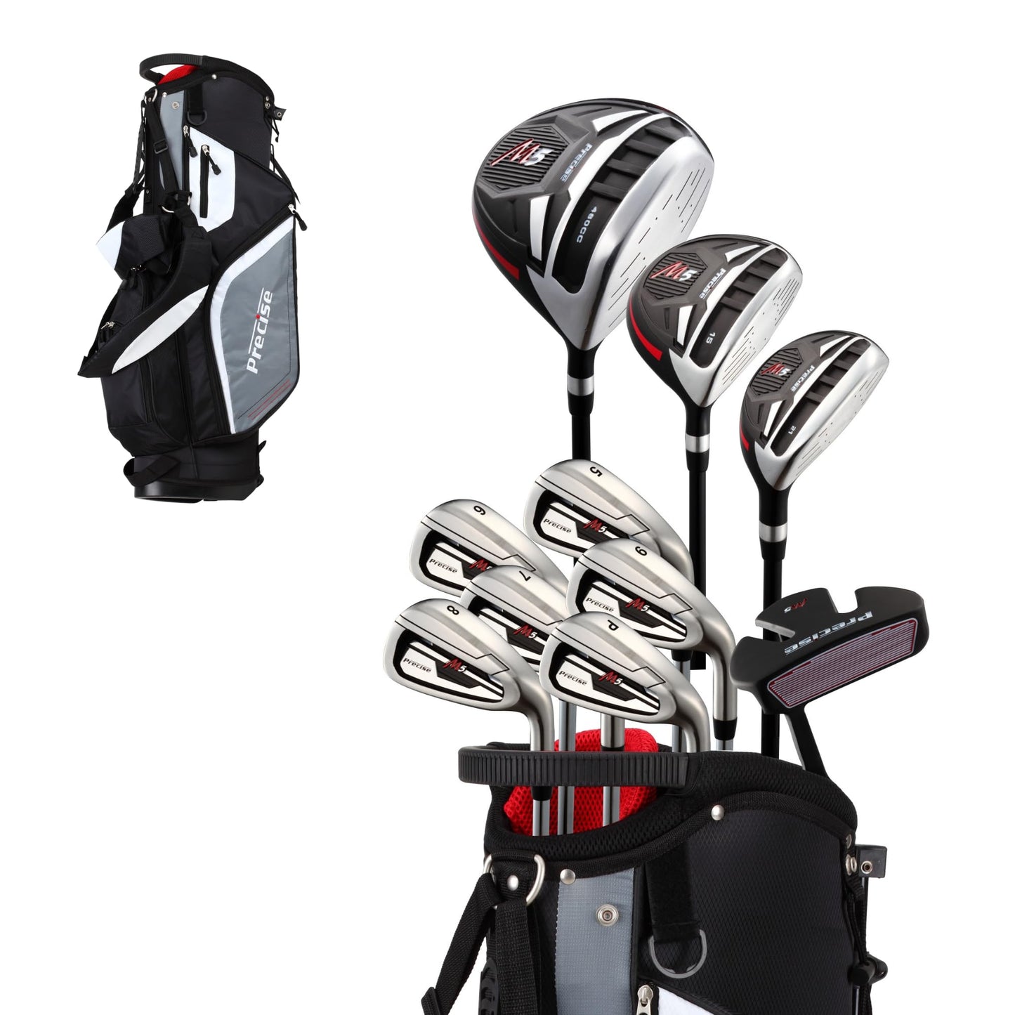 Precise M5 Men's Complete Golf Clubs Package Set