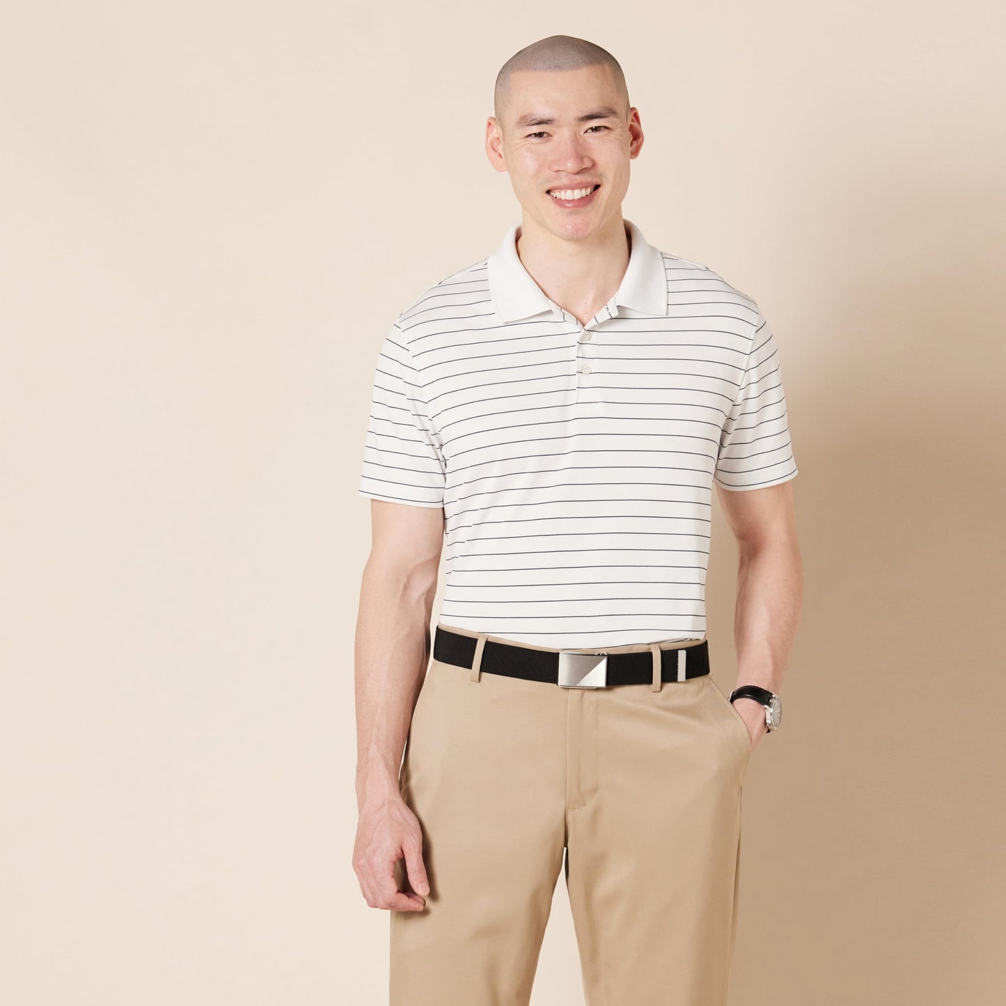 Amazon Essentials mens Sport Web Golf Belt