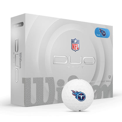 Tennessee Titans WILSON 2025 Duo Soft NFL Golf Balls