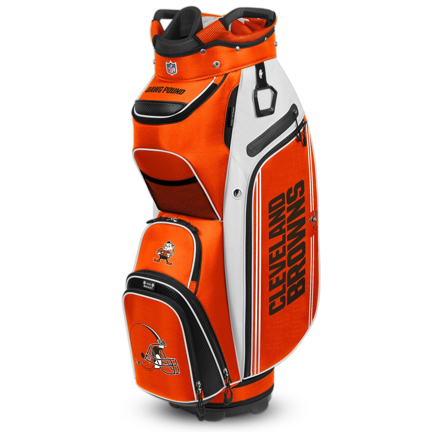 Cleveland Browns The Bucket III Cooler Cart Golf Bag |Team Effort
