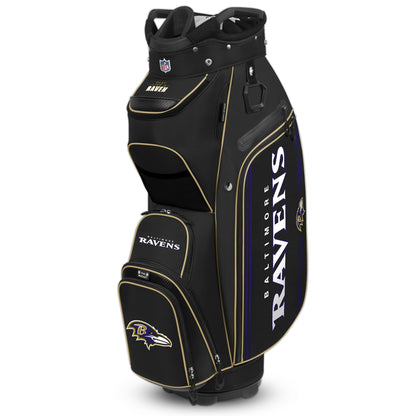 Baltimore Ravens The Bucket III Cooler Cart Golf Bag |Team Effort