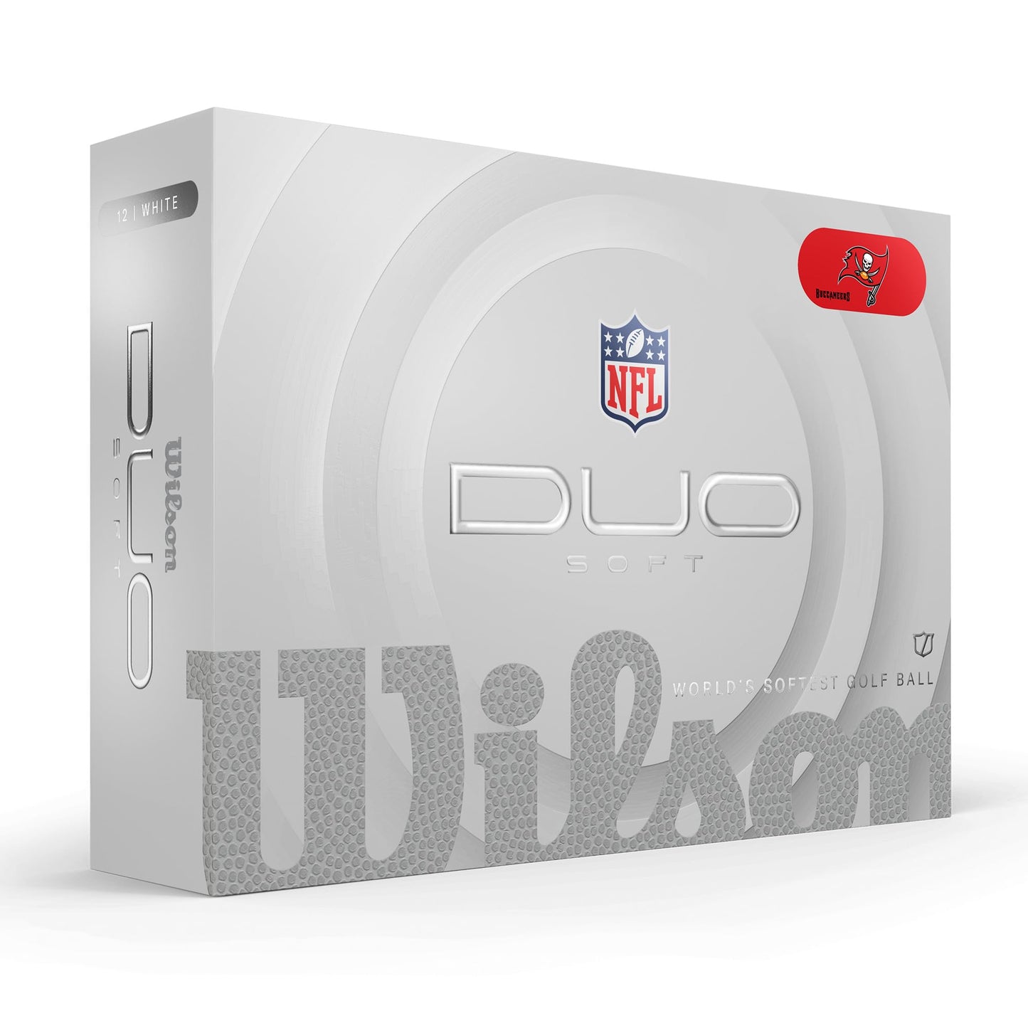 Tampa Bay Buccaneers WILSON 2025 Duo Soft NFL Golf Balls