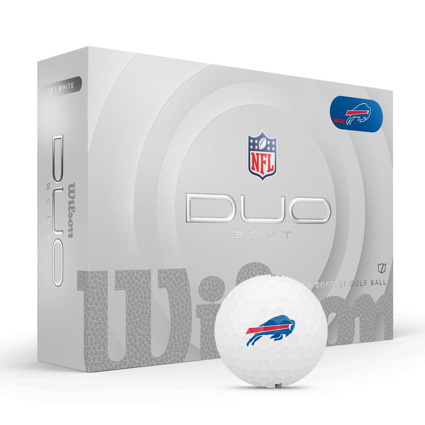 Buffalo Bills WILSON 2025 Duo Soft NFL Golf Balls
