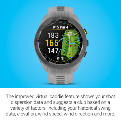 Garmin Approach S70, 47mm, Premium GPS Golf Watch
