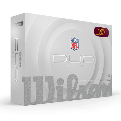 Washington Commanders WILSON 2025 Duo Soft NFL Golf Balls