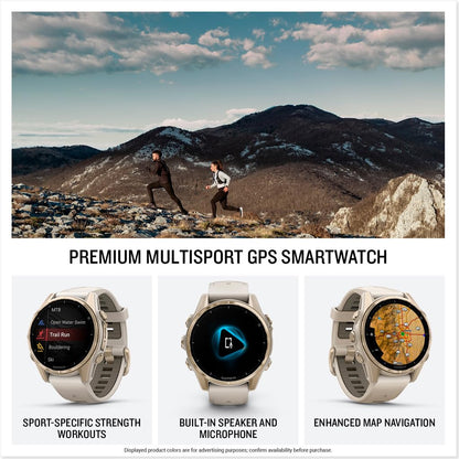 Garmin fēnix® 8 – 43mm, AMOLED, Premium Multisport GPS Smartwatch