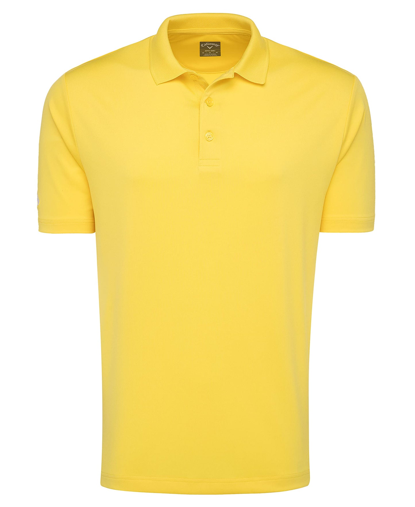 Callaway Mens Solid Opti-dri Short Sleeve Stretch Golf Polo