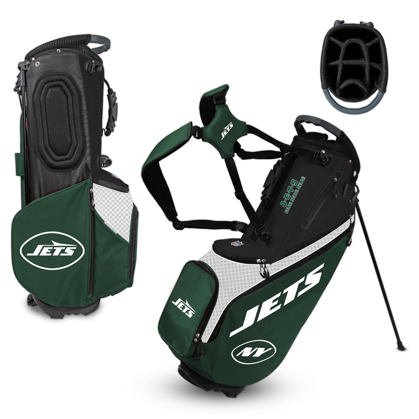 New York Jets Back Nine Stand Bag |Team Effort