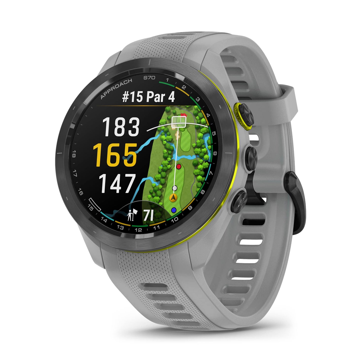 Garmin Approach S70, 47mm, Premium GPS Golf Watch