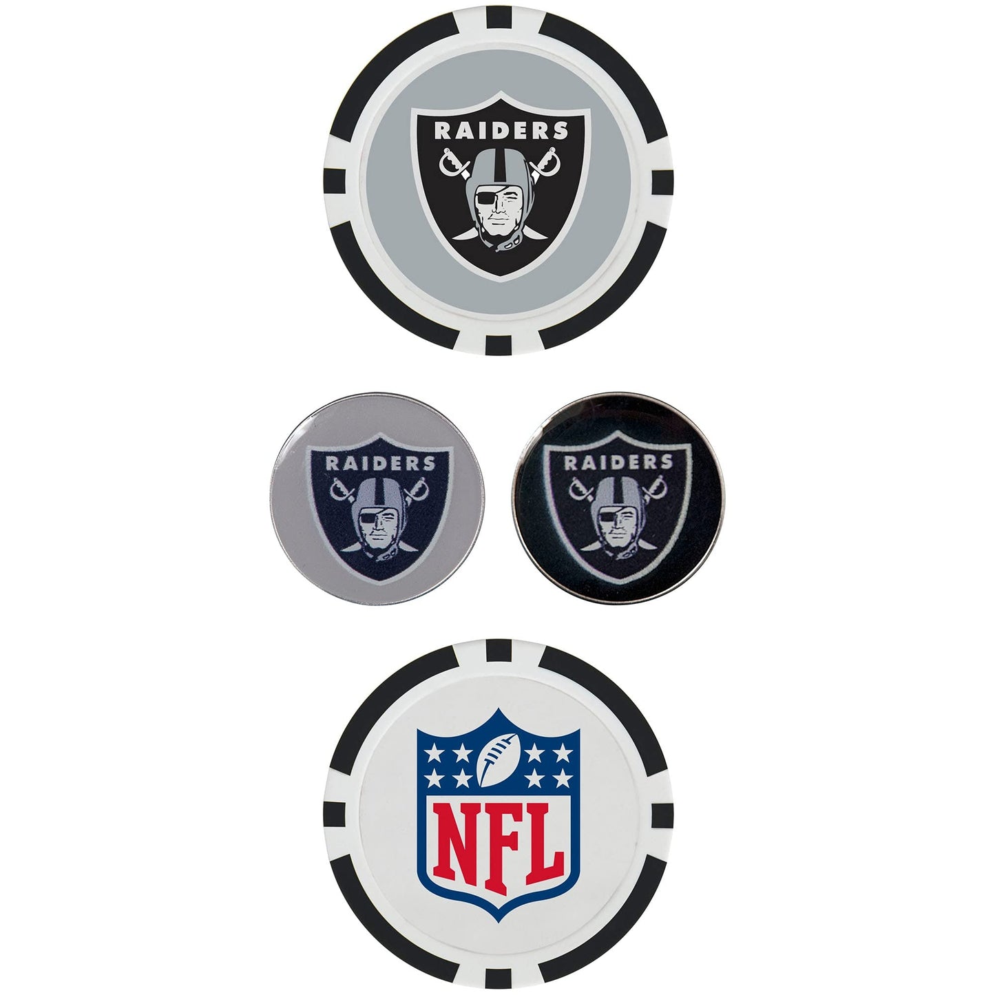 Las Vegas Raiders Ball Marker Set |Team Effort