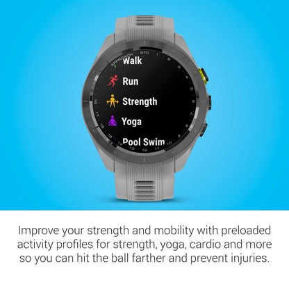 Garmin Approach S70, 47mm, Premium GPS Golf Watch