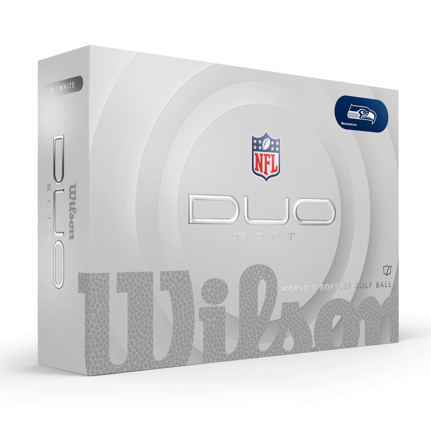 Seattle Seahawks WILSON 2025 Duo Soft NFL Golf Balls