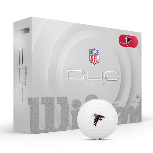 Atlanta Falcons WILSON 2025 Duo Soft NFL Golf Balls