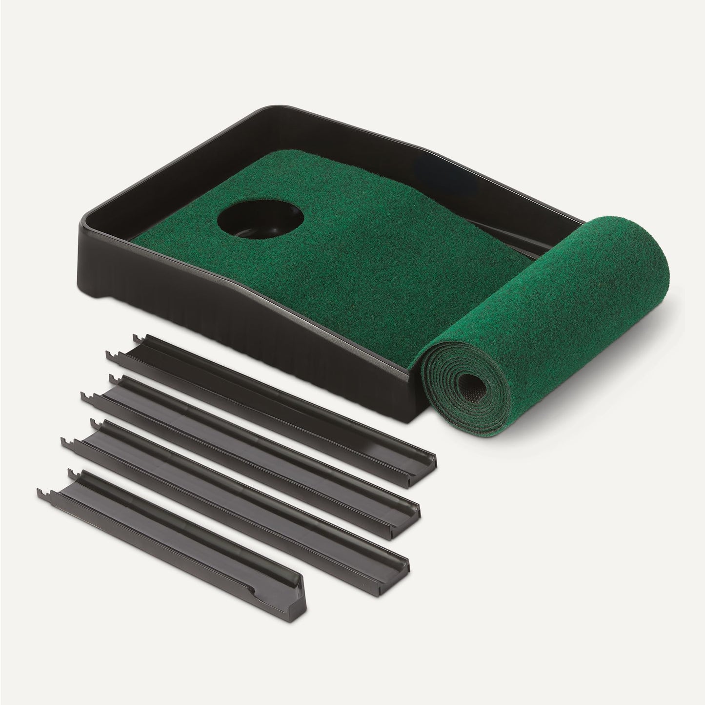 Amazon Basics Golf Putting Mat with Automatic Ball Return