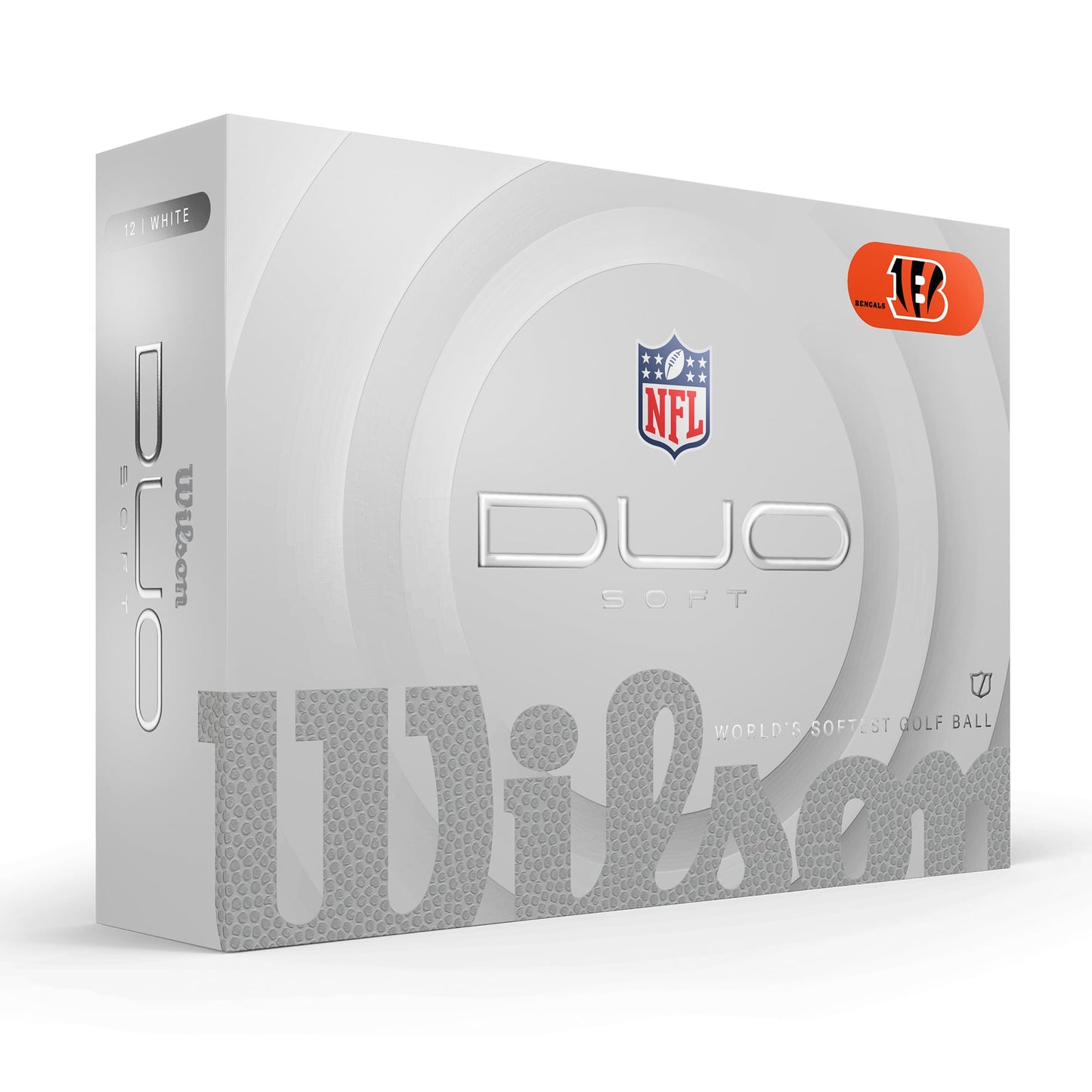Cincinnati Bengals WILSON 2025 Duo Soft NFL Golf Balls