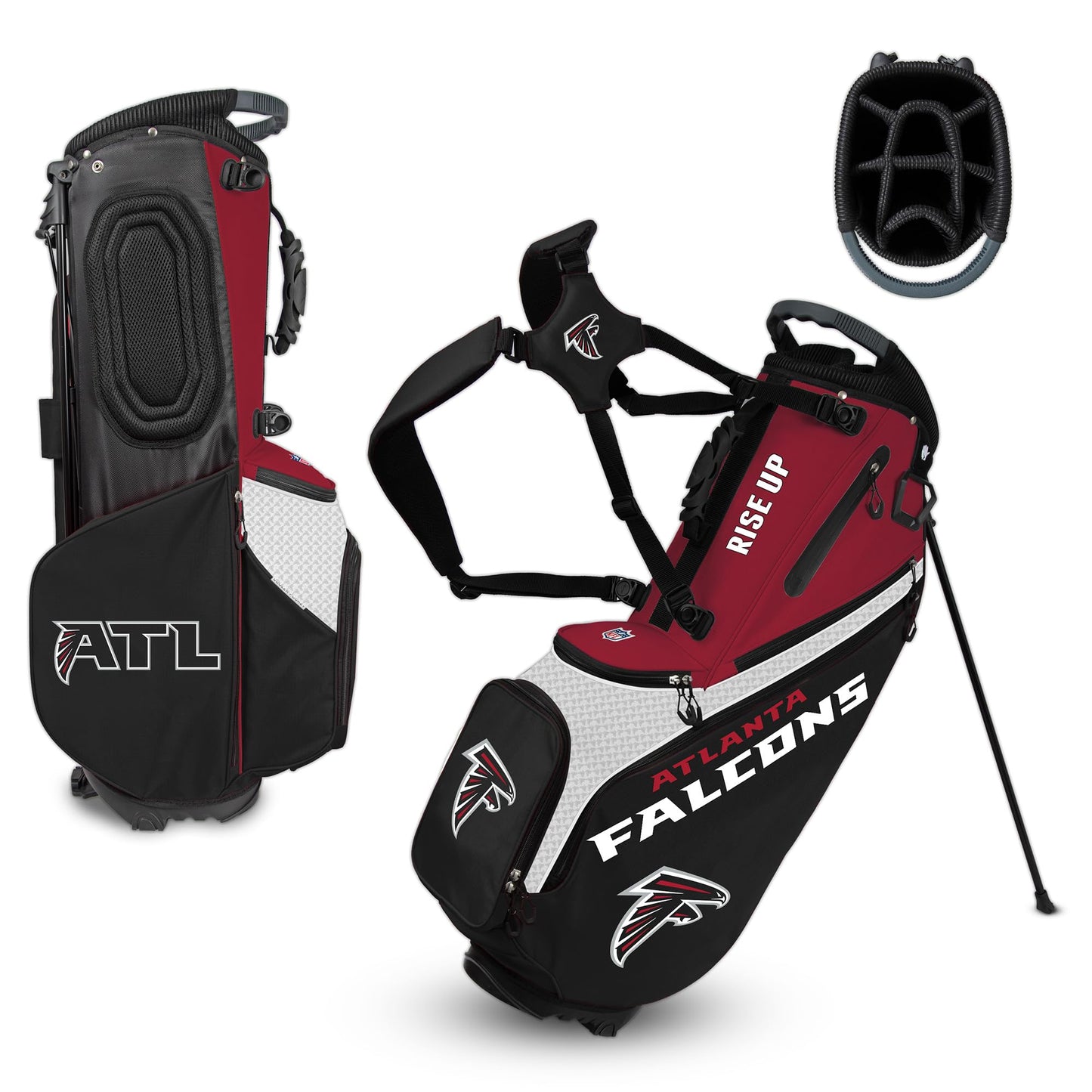 Atlanta Falcons Back Nine Stand Bag |Team Effort