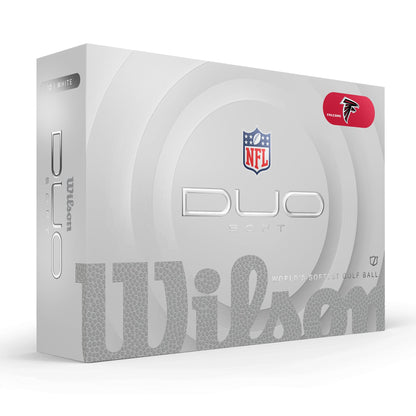 Atlanta Falcons WILSON 2025 Duo Soft NFL Golf Balls