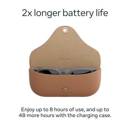 Ray-Ban | Meta Headliner (Gen 2) - Shiny Black, Transitions® Sapphire lenses