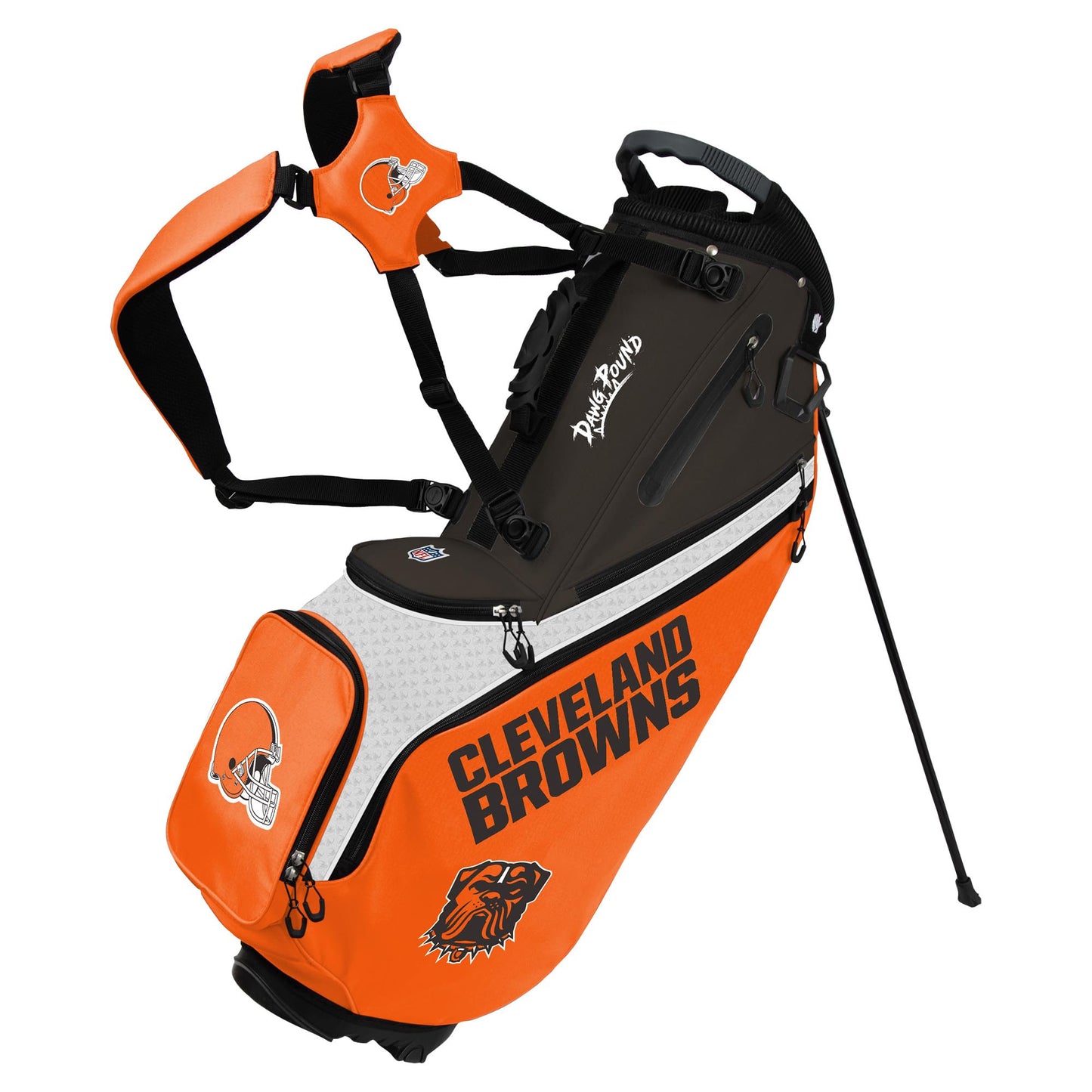 Cleveland Browns Back Nine Stand Bag |Team Effort