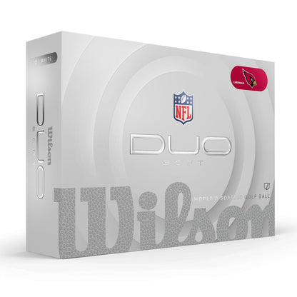 Arizona Cardinals WILSON 2025 Duo Soft NFL Golf Balls